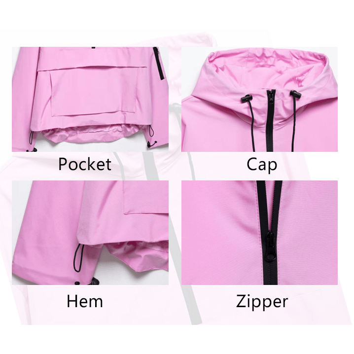 【S-XL】☔3 az 1-ben vízálló női kabát – eső, szél és hideg ellen egyaránt védelmet nyújt
