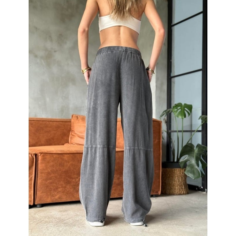 【S-3XL】👖Női laza, rugalmas derékú alkalmi nadrág