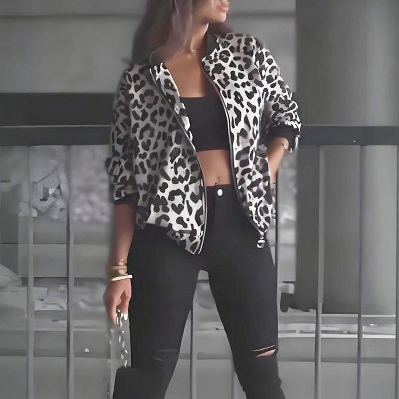 【S-3XL】🐆Női divatos leopárdmintás kabát